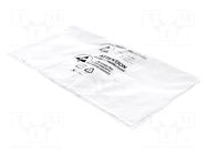 Waste bag; ESD; 450x735x990mm; Thk: 32.5um; 110l; 100pcs. ANTISTAT