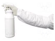 Cleanroom acces: sleeves; 20pcs; white; 50g/m2; cleanroom; 355mm ANTISTAT
