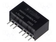 Converter: DC/DC; 3W; Uin: 4.5÷9VDC; Uout: 5VDC; Uout2: -5VDC; SIP8 AIMTEC
