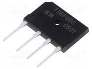 Bridge rectifier: single-phase; Urmax: 600V; If: 6A; Ifsm: 150A TAIWAN SEMICONDUCTOR