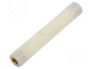 Insulating sleeve; Int.thread: M8; L: 100mm; UL94V-2; polyamide DREMEC