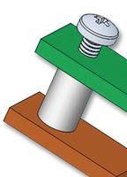 SCREW, PAN HEAD SLOTTED, 4-40 UNC, PK100