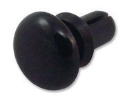 SNAP RIVET, NYLON 6, 3.2MM, BLACK, PK100