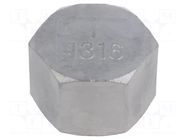 Splice terminal: stopper; hexagonal,female; max.10.5bar; G316 GEBO
