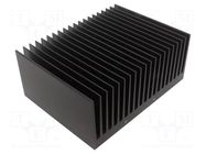 Heatsink: extruded; grilled; black; L: 150mm; W: 200mm; H: 83mm SEIFERT ELECTRONIC