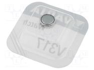 Battery: silver; coin,SR62; 1.55V; 10.5mAh; non-rechargeable VARTA