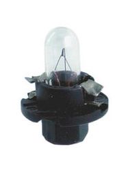 Lamp 12V 1.2W BAX8.4d/1.5 black