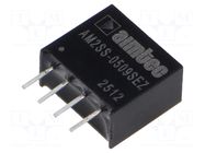 Converter: DC/DC; 2W; Uin: 4.5÷5.5VDC; Uout: 9VDC; Iout: 223mA; SIP4 AIMTEC