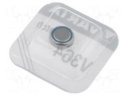 Battery: silver; coin,SR60; 1.55V; 17mAh; non-rechargeable; 1pcs. VARTA