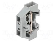 Connector: terminal block; 260; 18A; 400V; spring clamp; grey WAGO