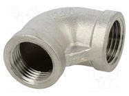 Splice terminal: 90° elbow; female-female; max.10.5bar; G316 GEBO