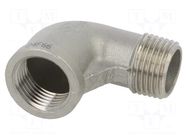 Splice terminal: 90° elbow; male-female; max.10.5bar; G316 GEBO