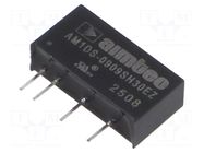 Converter: DC/DC; 1W; Uin: 8.1÷9.9VDC; Uout: 9VDC; Iout: 112mA; SIP7 AIMTEC