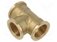 Splice terminal: tee fitting; female-female-female; BR GEBO