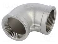 Splice terminal: 90° elbow; female-female; max.10.5bar; G316 GEBO