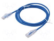 Patch cord; RJ45 plug,both sides; 6; PVC; 2m; -20÷70°C; PFM972 DAHUA