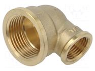 Splice terminal: 90° elbow; reductive,female-female; BR GEBO