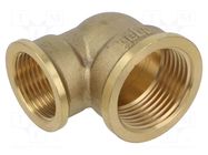 Splice terminal: 90° elbow; reductive,female-female; BR GEBO