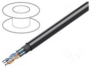 Wire; 1x2x22AWG; PROFIBUS,outdoor; wire; Cu; Insulation: PVC; 305m BELDEN