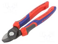 Cutters; side,cutting; without chamfer; 165mm; 1AWG÷0AWG KNIPEX