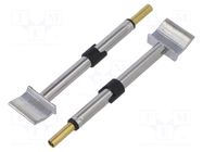 Tip; cutting; 15.75mm; 413°C; for hot tweezers; 2pcs. METCAL