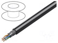 Wire; 1x2x22AWG; PROFIBUS,outdoor; wire; Cu; Insulation: LSZH; 500m BELDEN