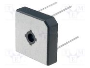 Bridge rectifier: single-phase; Urmax: 600V; If: 50A; Ifsm: 450A DC COMPONENTS