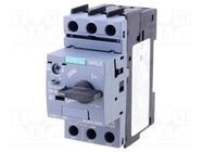 Motor breaker; 0.75kW; 220÷690VAC; for DIN rail mounting; 3RV2 SIEMENS