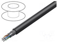 Wire; 3x2x22AWG; RS485,outdoor; stranded; Cu; Insulation: PVC; 305m BELDEN