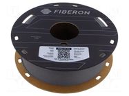 Filament: PA6-GF; 1.75mm; grey; 280÷300°C; 500g; Fiberon™; PA6-GF25 POLYMAKER