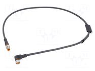 Cable: for sensors/automation; M8; PIN: 3; 0.6m; plug; 30VDC; 4A LUMBERG AUTOMATION