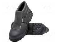 Boots; Size: 43; black; leather; bad weather,slip LAHTI PRO