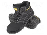 Boots; Size: 45; black/yellow; bad weather,slip LAHTI PRO