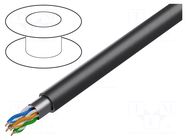 Wire; F/UTP; 4x2x22AWG; industrial Ethernet,outdoor; 5e; wire; Cu BELDEN