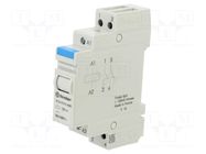 Relay: installation; monostable; NC x2; Ucoil: 12VDC; 22.24; 20A FINDER