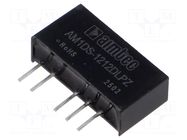 Converter: DC/DC; 1W; Uin: 10.8÷13.2VDC; Uout: 12VDC; Uout2: -12VDC AIMTEC