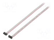 Ribbon cable with IDC connectors; IDC,both sides; 4064mm; 160" SAMTEC