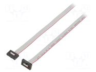Ribbon cable with IDC connectors; IDC,both sides; 1219.2mm SAMTEC