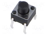 Microswitch TACT; SPST; Pos: 2; 50mA/12VDC; THT; none; 1.6N; 6x6mm Same Sky