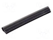 Gasket; EPDM; black; L: 50m; W: 13mm; H: 29.5mm; Panel thick: 1÷2.5mm RST ROZTOCZE