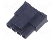 Connector: wire-board; plug; female; PIN: 4; Micro-Fit 3.0; 3mm; 1x4 MOLEX