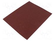 Cleaning cloth: sandpaper; Granularity: 100; 230x280mm; 6s. PG PROFESSIONAL