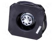 Fan: EC; axial; 226x226x96mm; ball; 4150rpm; IP54; Kind: 1-phase EBM-PAPST