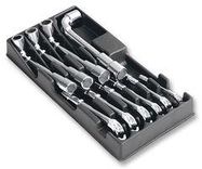 WRENCH SET, SOCKET, ANGLED, 10PC