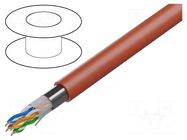 Wire; F/UTP; 4x2x24AWG; industrial Ethernet,outdoor; 5e; wire; Cu BELDEN