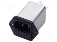 Filter: anti-interference; single-phase; 250VAC; Ioper.max: 2A EPCOS / TDK