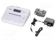 Label printer; Keypad: QWERTY; Interface: USB; 20mm/s BROTHER