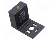 Adapter; form A; 18mm; PIN: 3; MPM; with LED,with protective diode MOLEX