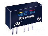 Converter: DC/DC; 2W; Uin: 10.8÷13.2VDC; Uout: 5VDC; Uout2: -5VDC RECOM