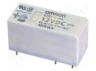 Relay: electromagnetic; SPDT; Ucoil: 12VDC; Icontacts max: 10A OMRON Electronic Components